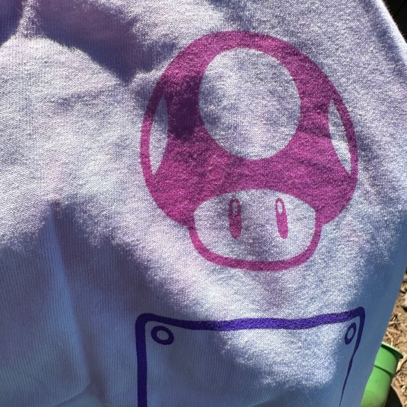 Nintendo Super Mario Mens Short Sleeve Graphic Tee UV Activated Med Large 2XL - Picture 2 of 7